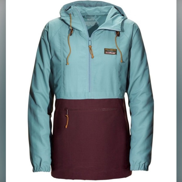 L.L. Bean Jackets & Blazers - L L Bean Outdoors Women’s Size M 1/2 Zip Wind & Rain Long Sleeve Pullover Jacket
